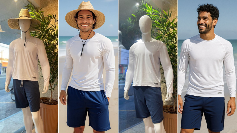 Eleve seu app de moda com imagens profissionais e realistas criadas pelo FotoModel.