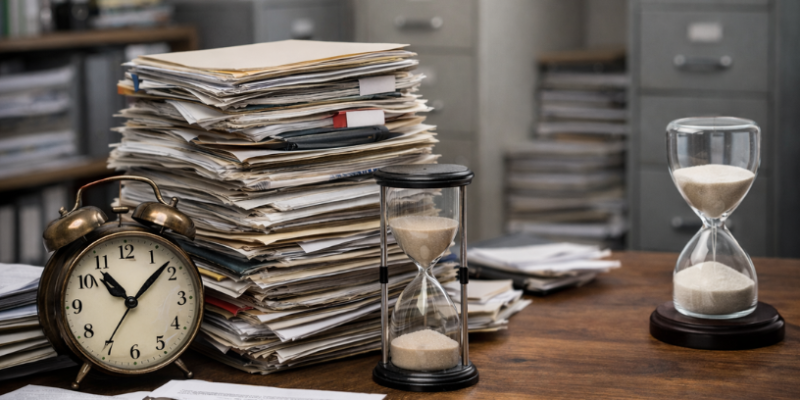 Dataeasy destaca a importância da temporalidade documental no combate ao acúmulo informacional.